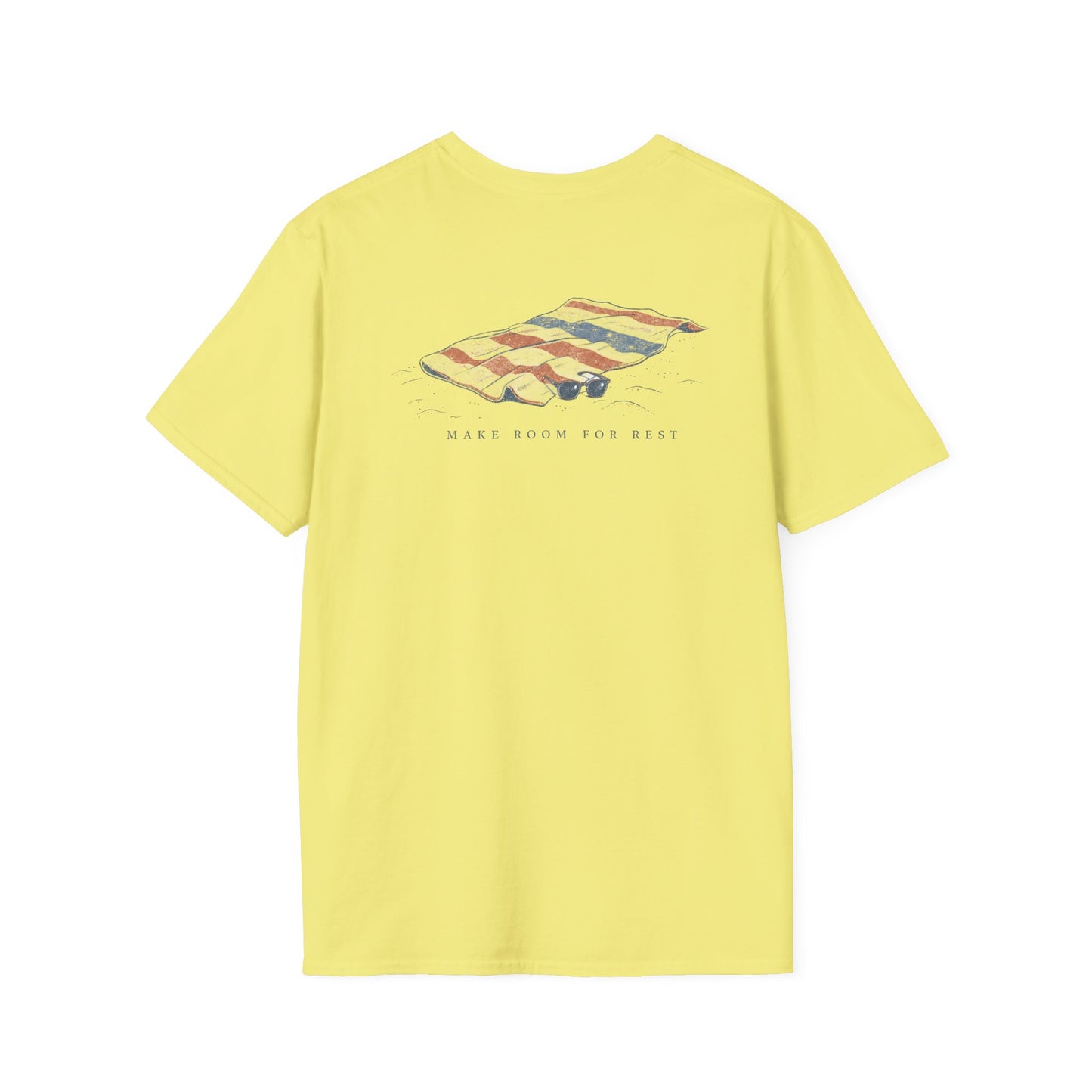 Make Room For Rest Beach Towel T-Shirt
