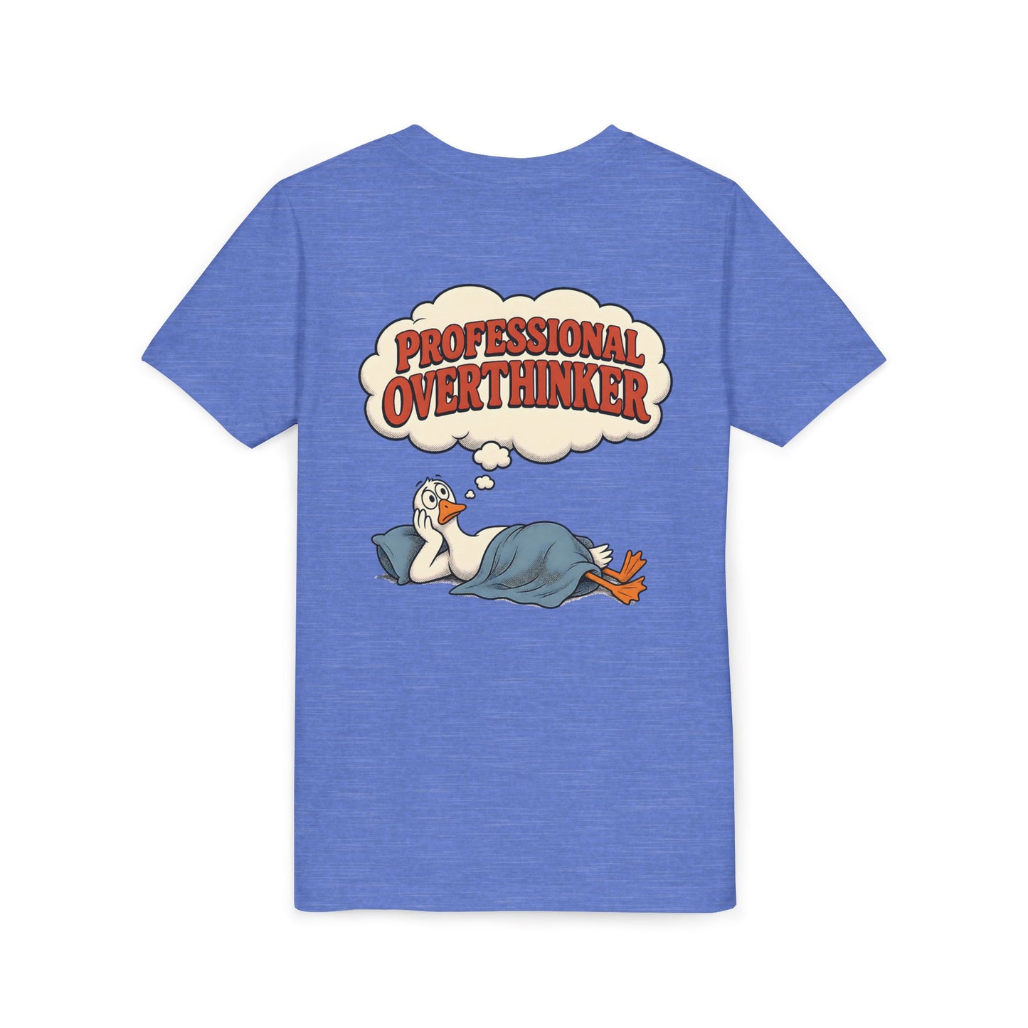 Youth Tee - "Professional Overthinker" Silly Goose Graphic BACK PRINT
