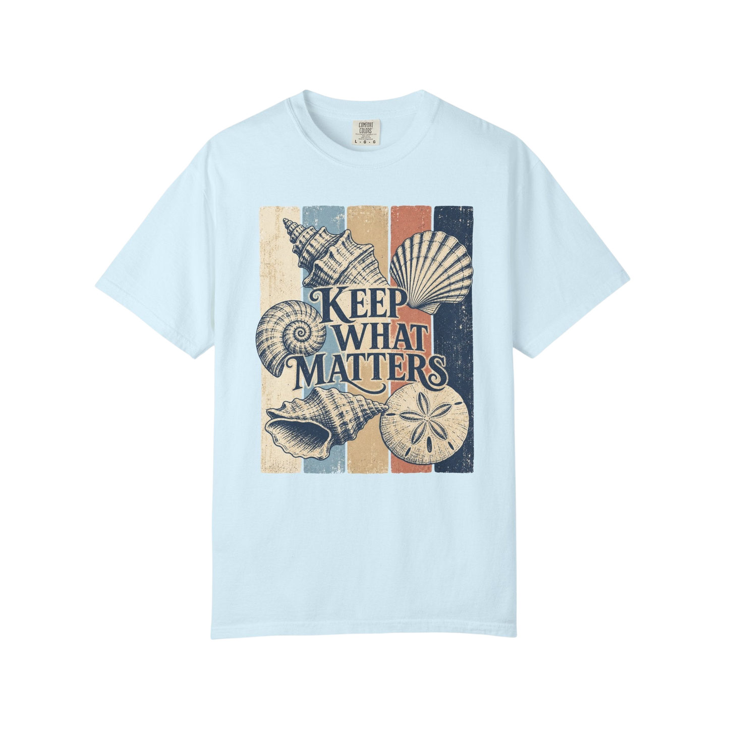 Keep What Matters Seashell T-Shirt