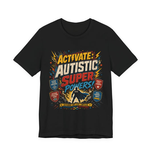 Autistic Superpowers T-Shirt image 0