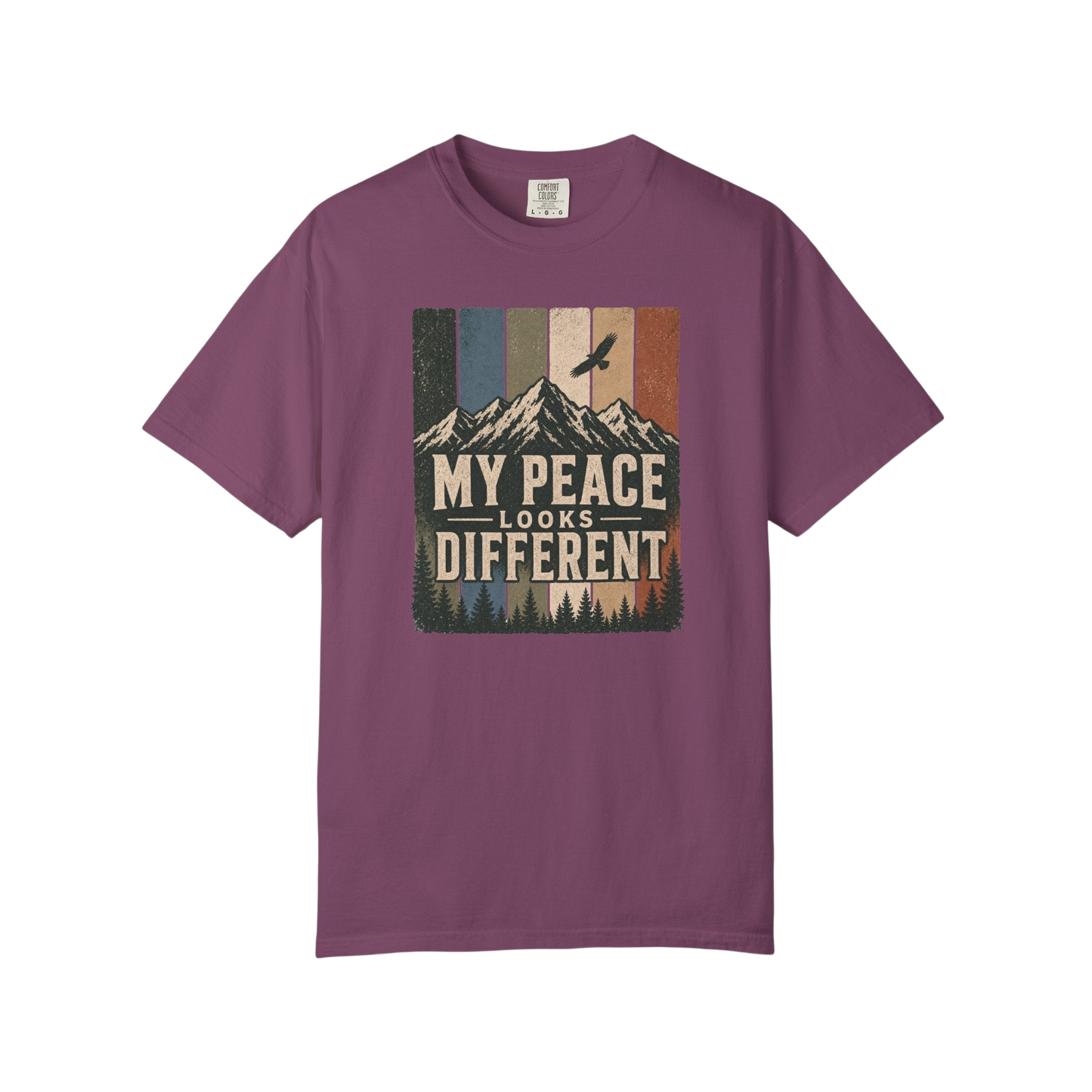 My Peace Looks Different Mountain T-Shirt