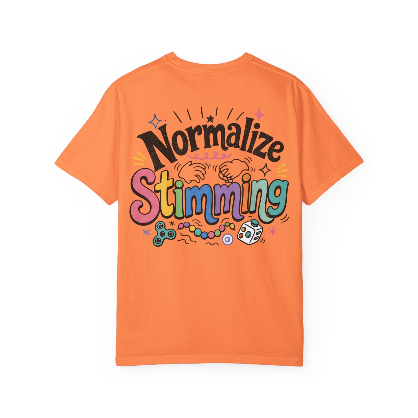 Normalize Stimming T-Shirt — Neurodiversity Awareness Graphic Tee