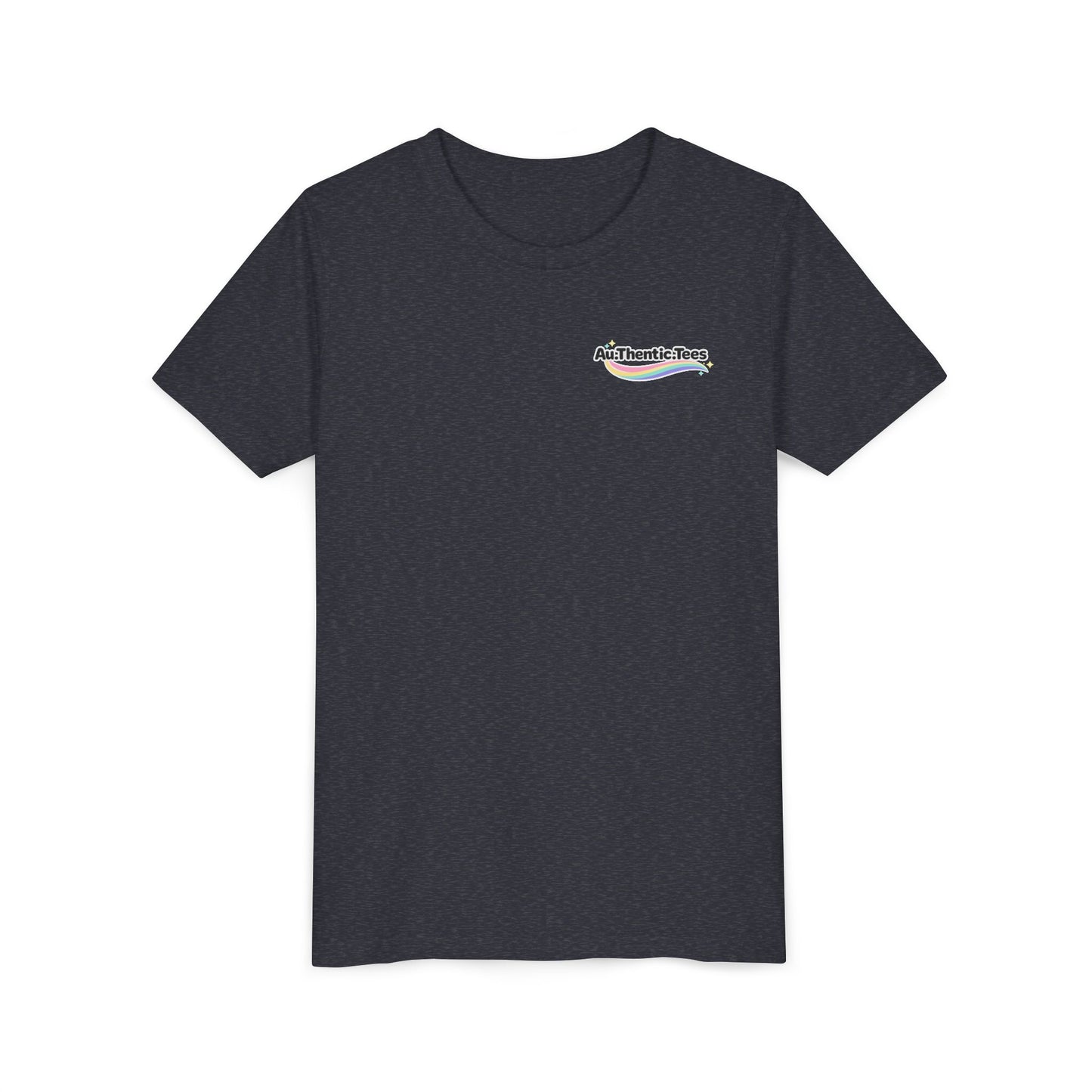Youth Tee — Social Battery Low Silly Goose Graphic BACK PRINT