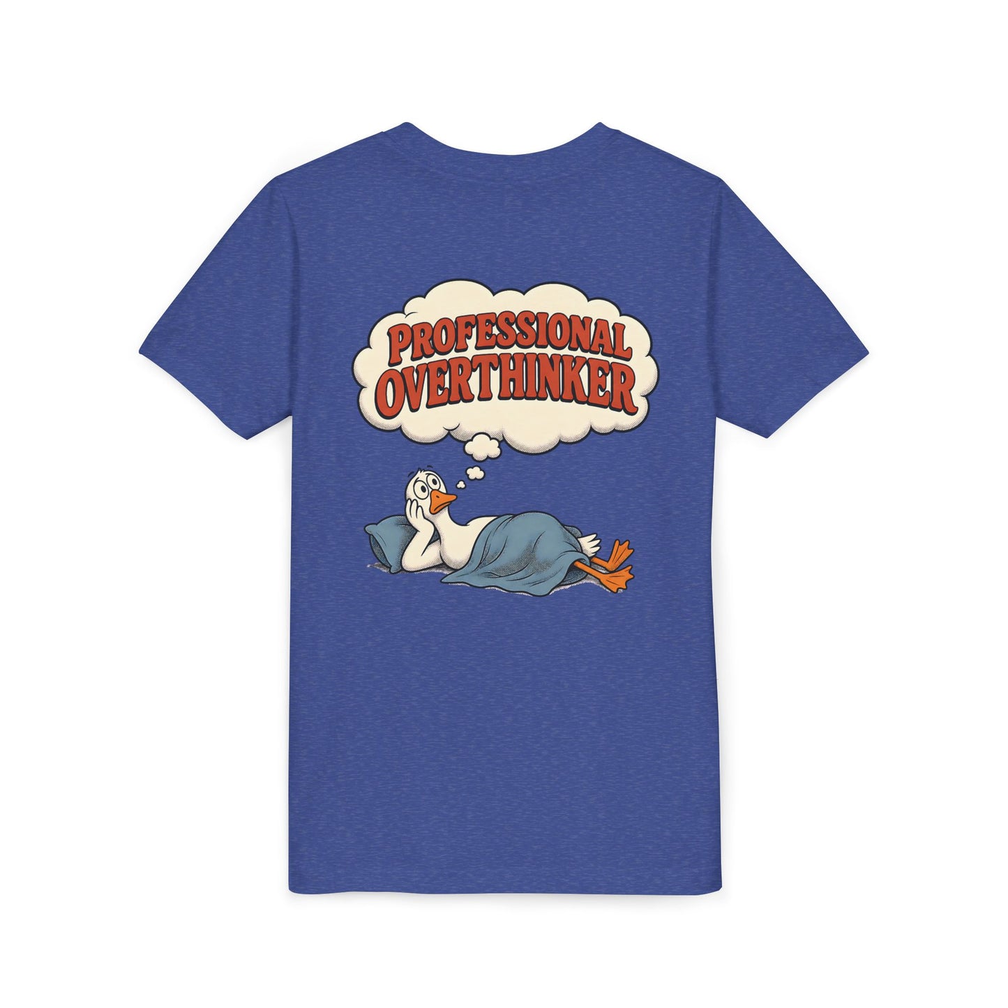 Youth Tee - "Professional Overthinker" Silly Goose Graphic BACK PRINT
