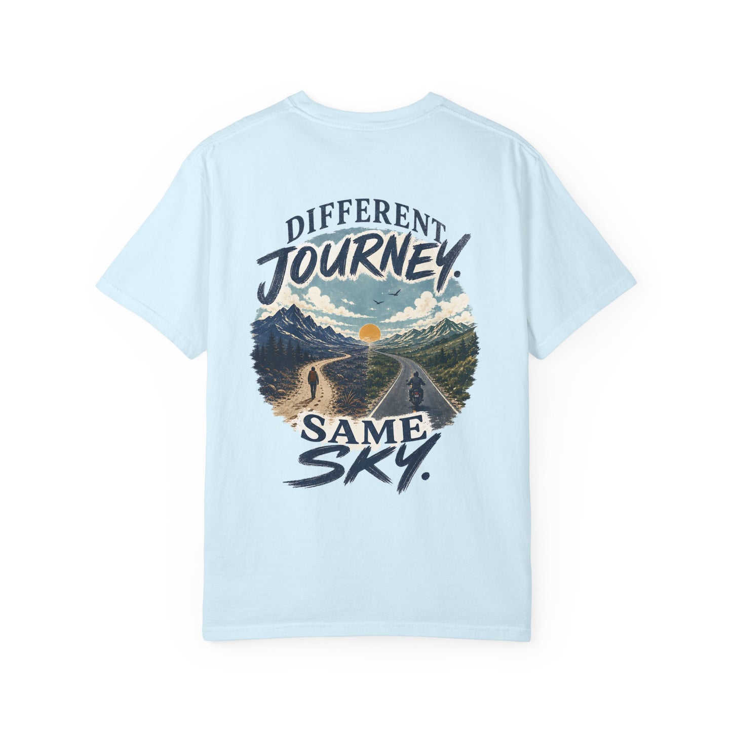 Different Journey Same Sky T-Shirt — Inspirational Autism Graphic Tee