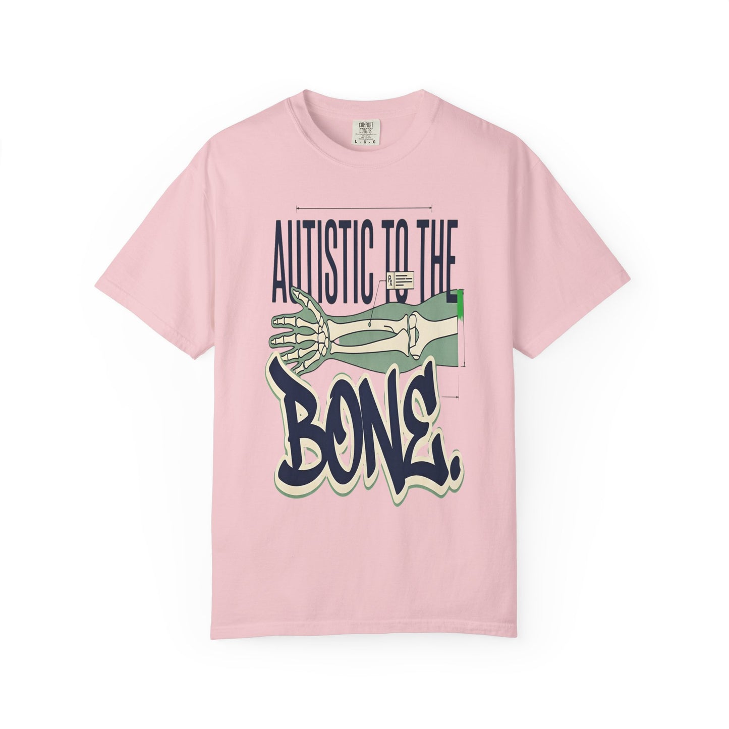 Autistic to the Bone Graphic Tee — Skeletal Autism Pride T-Shirt