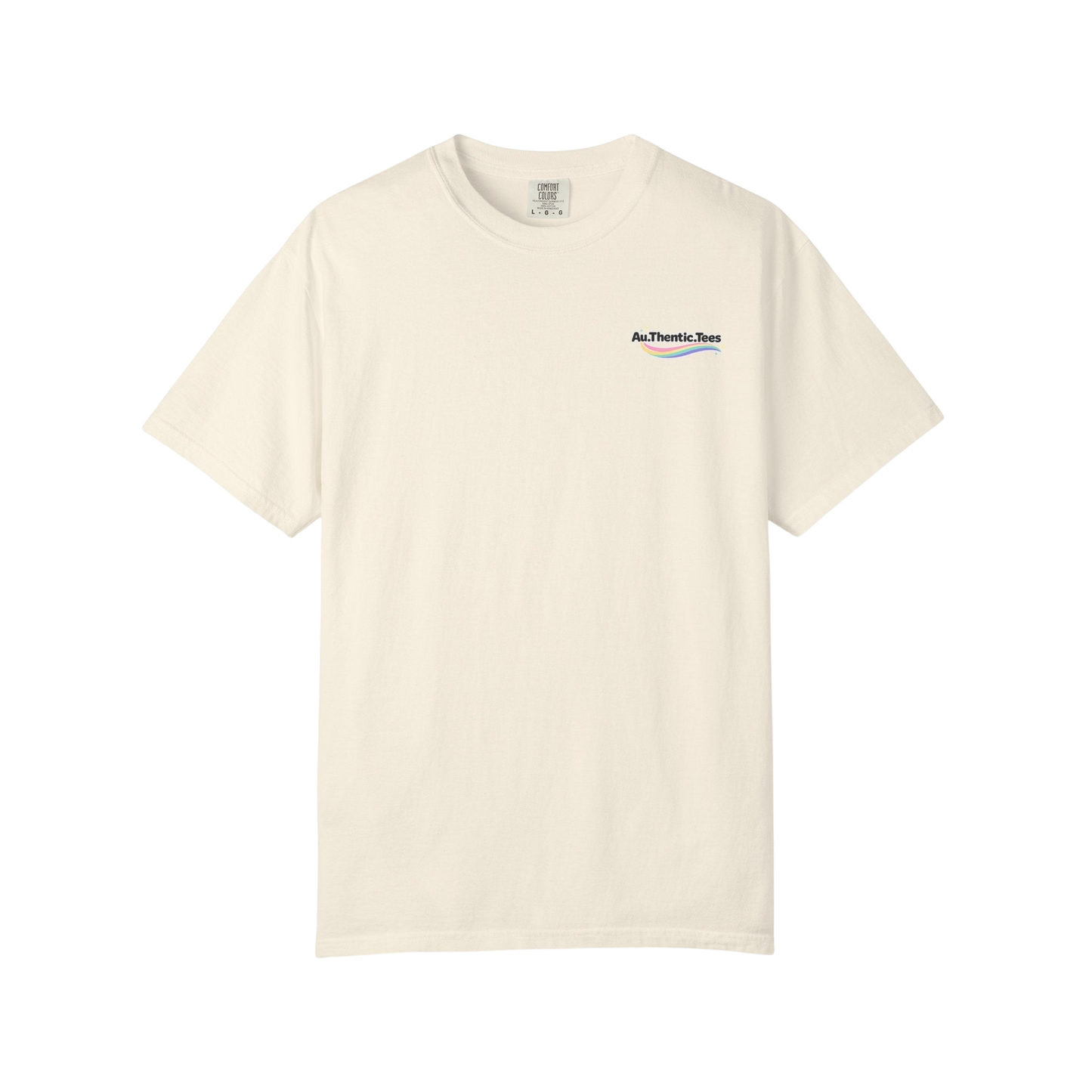 Autistic Silly Goose T-Shirt —BACK PRINT- Retro Silly Goose Design, “Working to My Own Rhythm” Autism Pride Tee