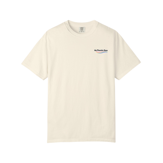 Autistic Silly Goose T-Shirt —BACK PRINT- Retro Silly Goose Design, “Working to My Own Rhythm” Autism Pride Tee