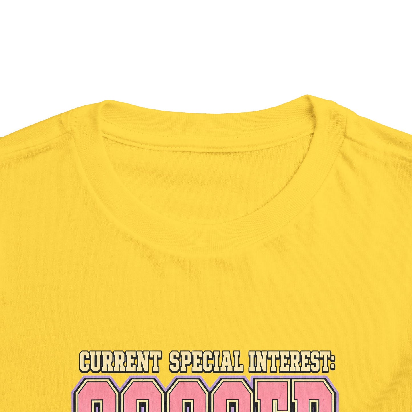 Toddler Soccer Tee — "Currently Special Interest: Soccer" Kids Graphic Shirt