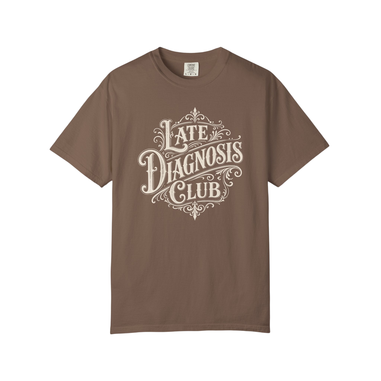 "Late Diagnosis Club" Autism ASD Vintage-Style Graphic Tee