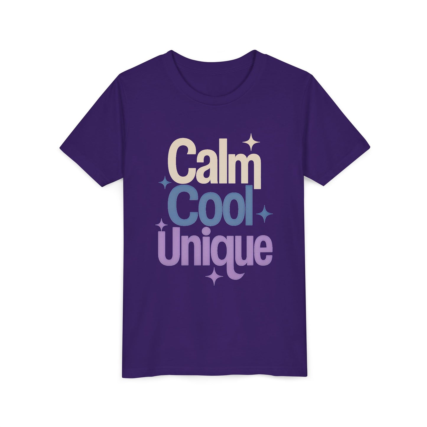 Youth Tee – Calm Cool Unique Retro Graphic Kids Shirt