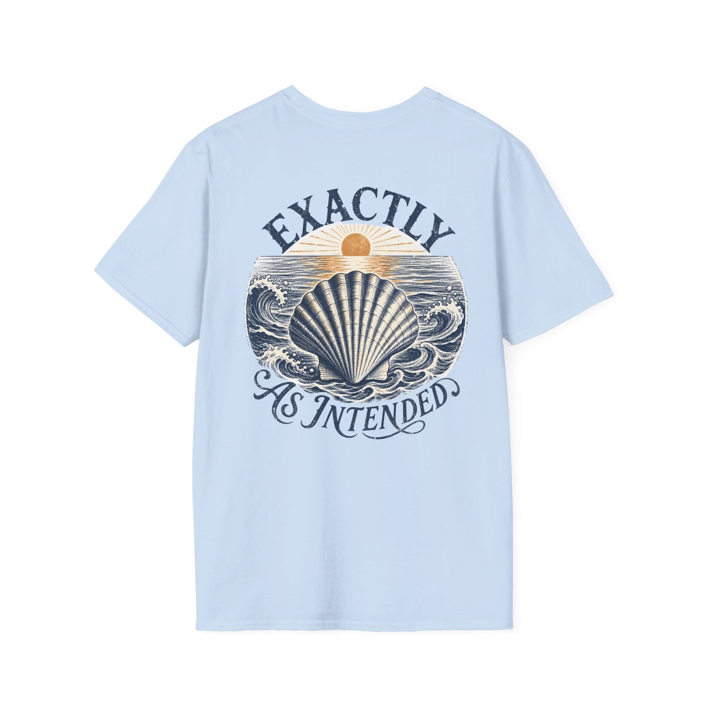 "Exactly As Intended" Sun & Sea Graphic Tee