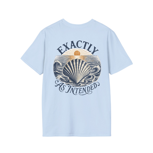 "Exactly As Intended" Sun & Sea Graphic Tee