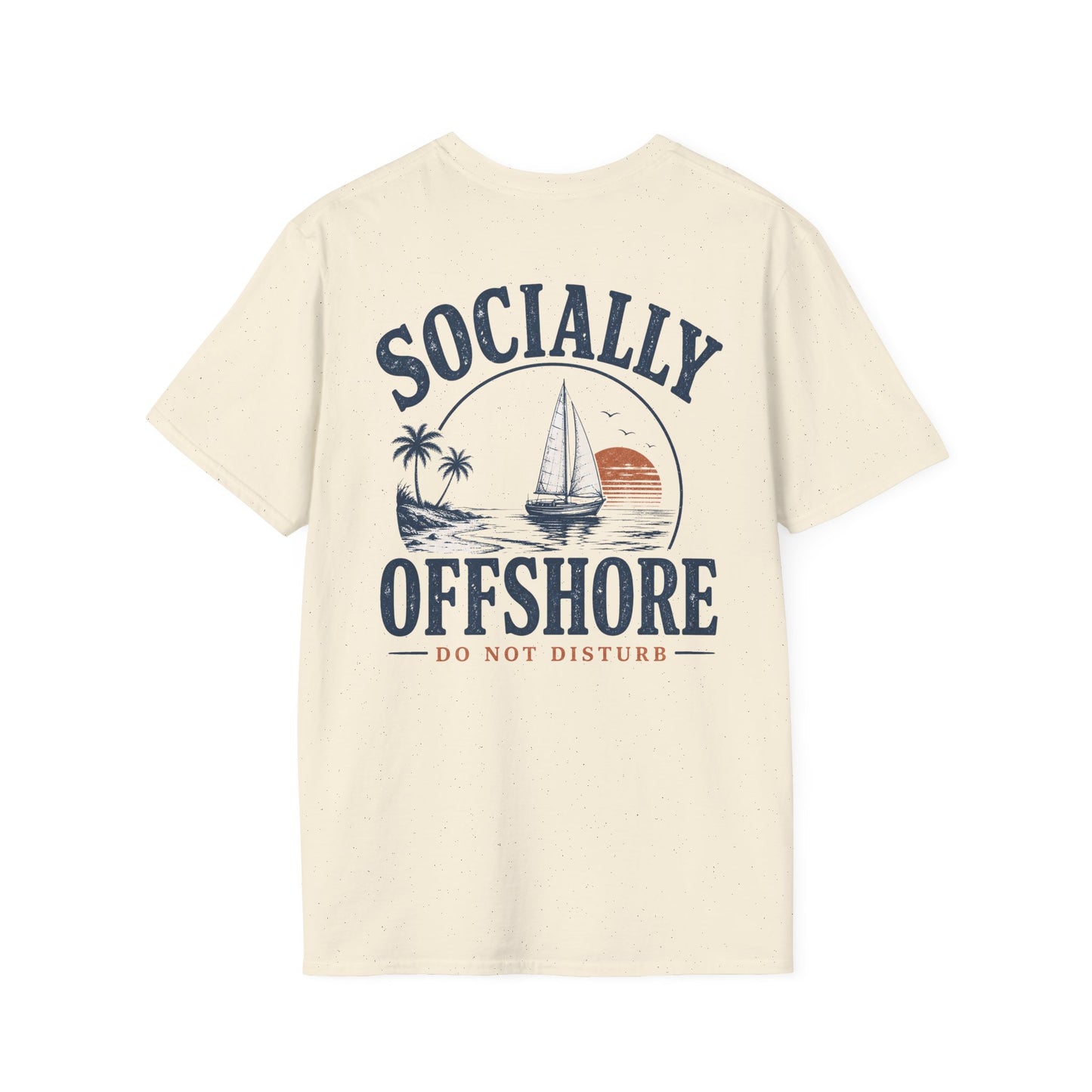 Socially Offshore Graphic Tee – Sailboat Sunset t-shirt