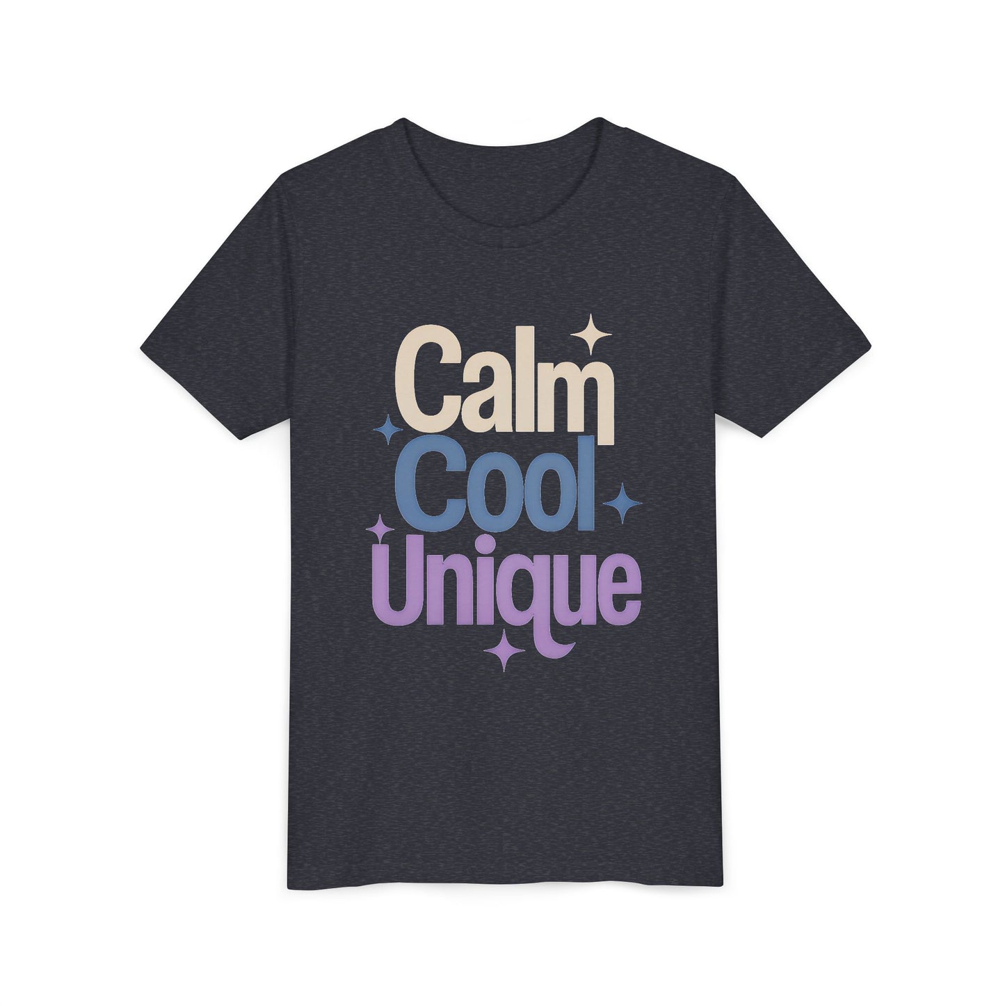 Youth Tee – Calm Cool Unique Retro Graphic Kids Shirt