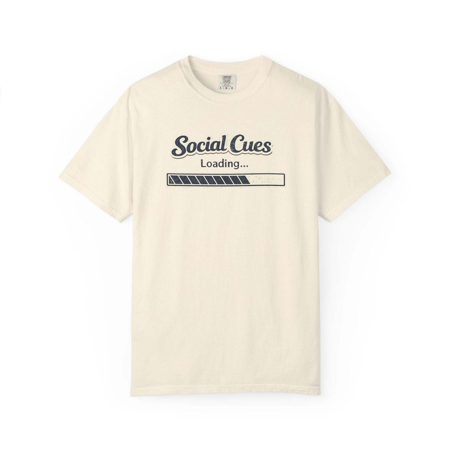 Social Cues Loading T-Shirt — Funny Neurodiversity Tee