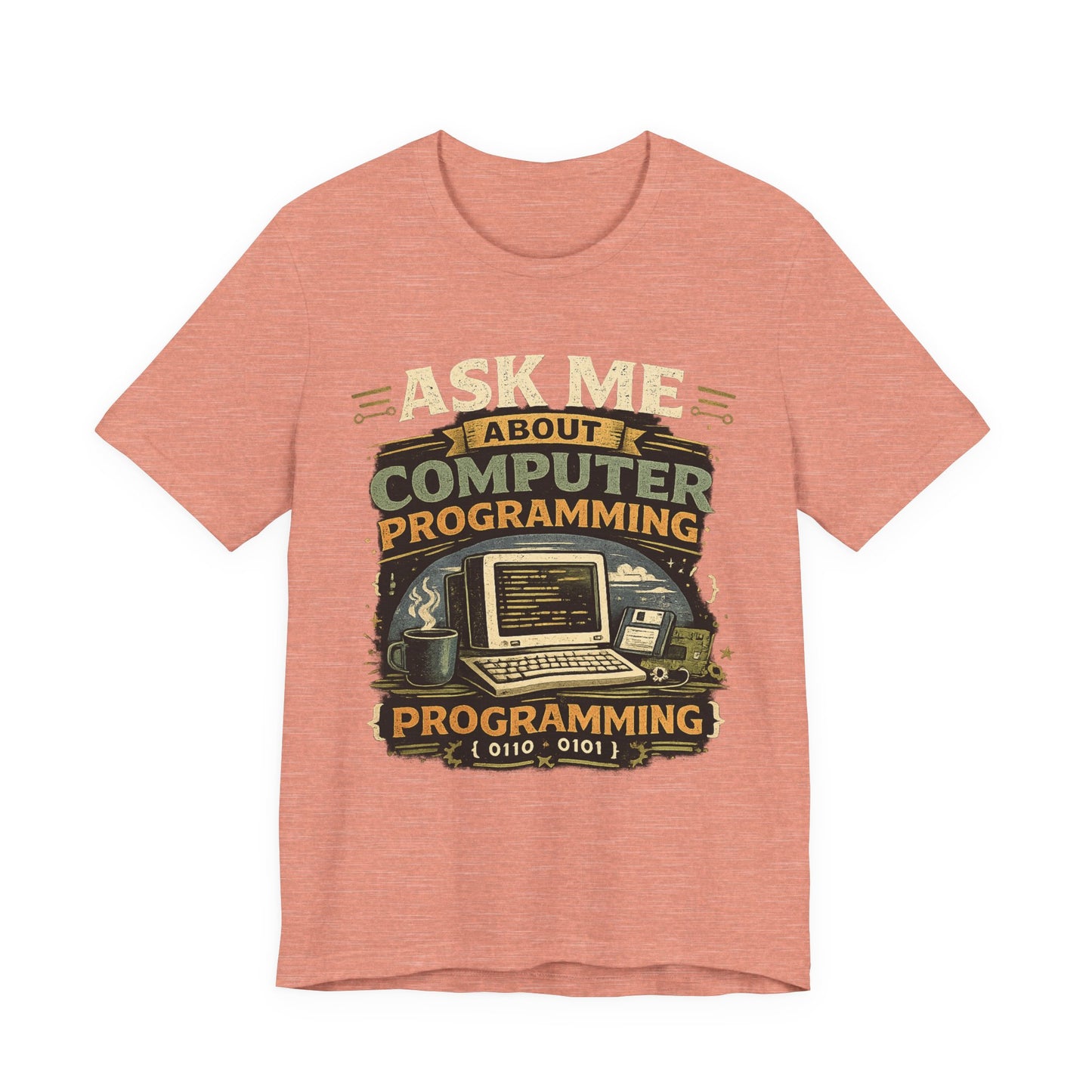Ask Me About Computer Programming T-Shirt image