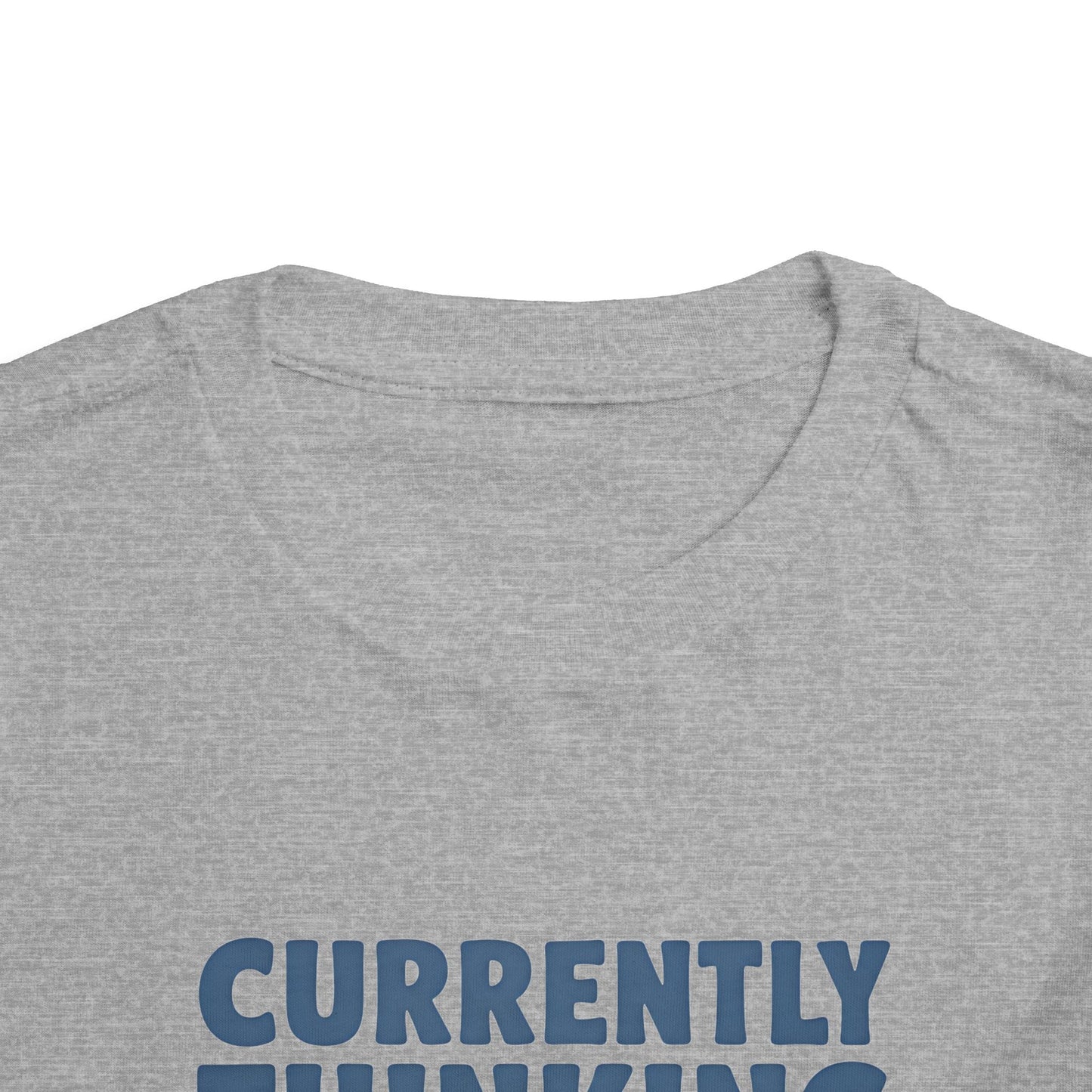 Toddler Tee - "Currently Thinking About Sharks" Cute Shark Graphic Shirt for Kids image 19