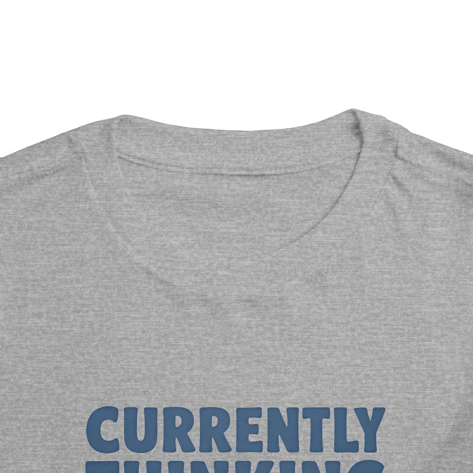 Toddler Tee - "Currently Thinking About Sharks" Cute Shark Graphic Shirt for Kids image 19