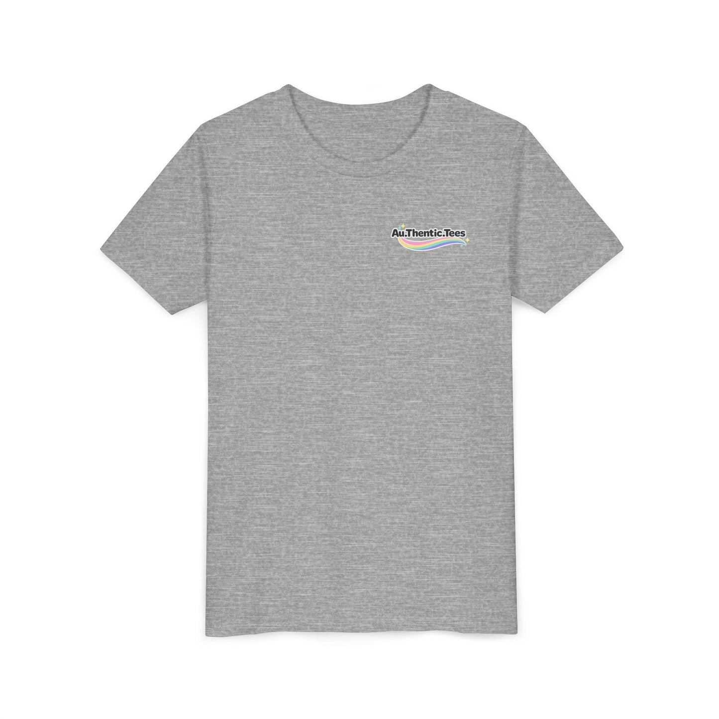 Silly Goose Youth Tee — "Autism Goose Society" Beach Graphic, Socializing Optional