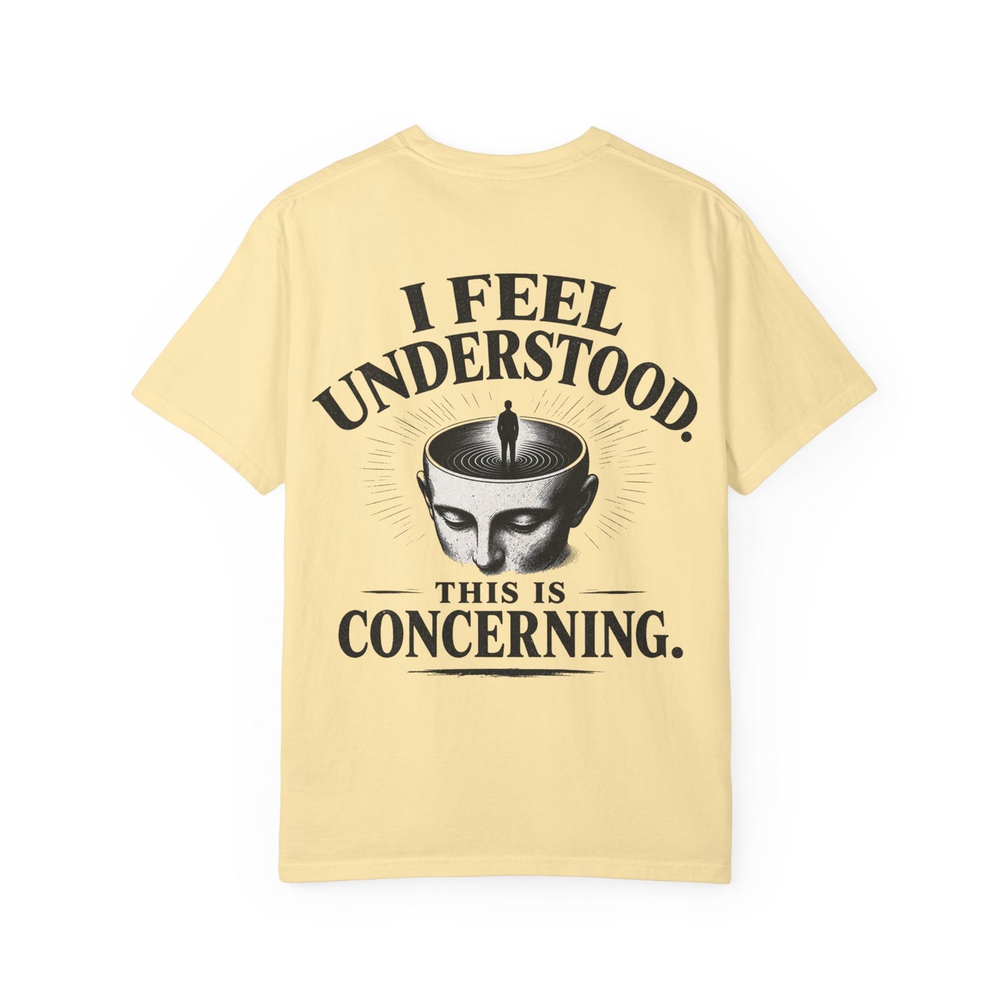I Feel Understood T-Shirt — 'This Is Concerning' Vintage Graphic Tee