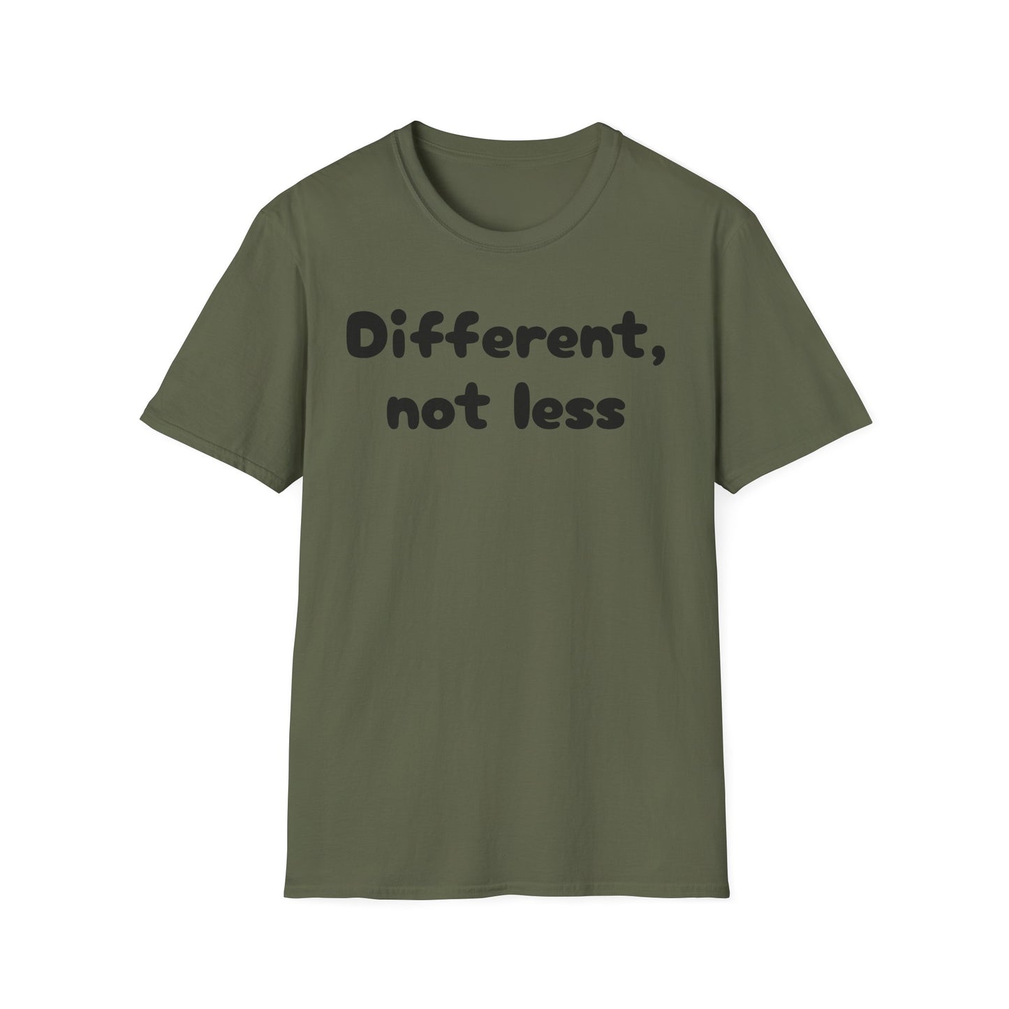 Different, Not Less T-Shirt — Autism Awareness Tee image 1