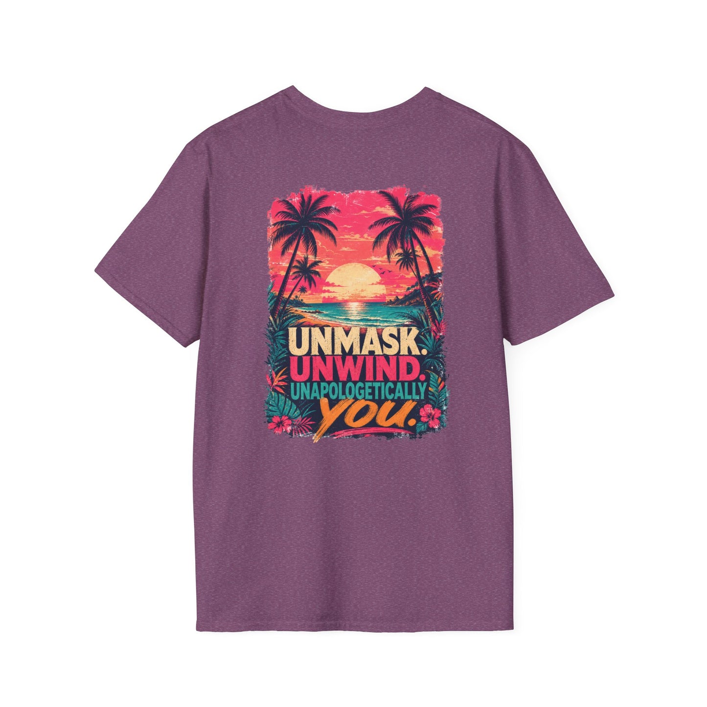 Unmask & Unwind Tropical Graphic Tee