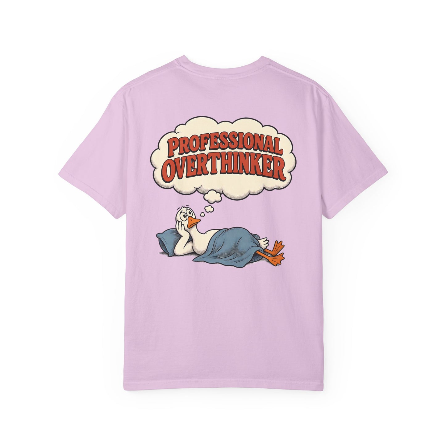 Professional Overthinker T-Shirt — BACK PRINT -Silly Goose Graphic Tee