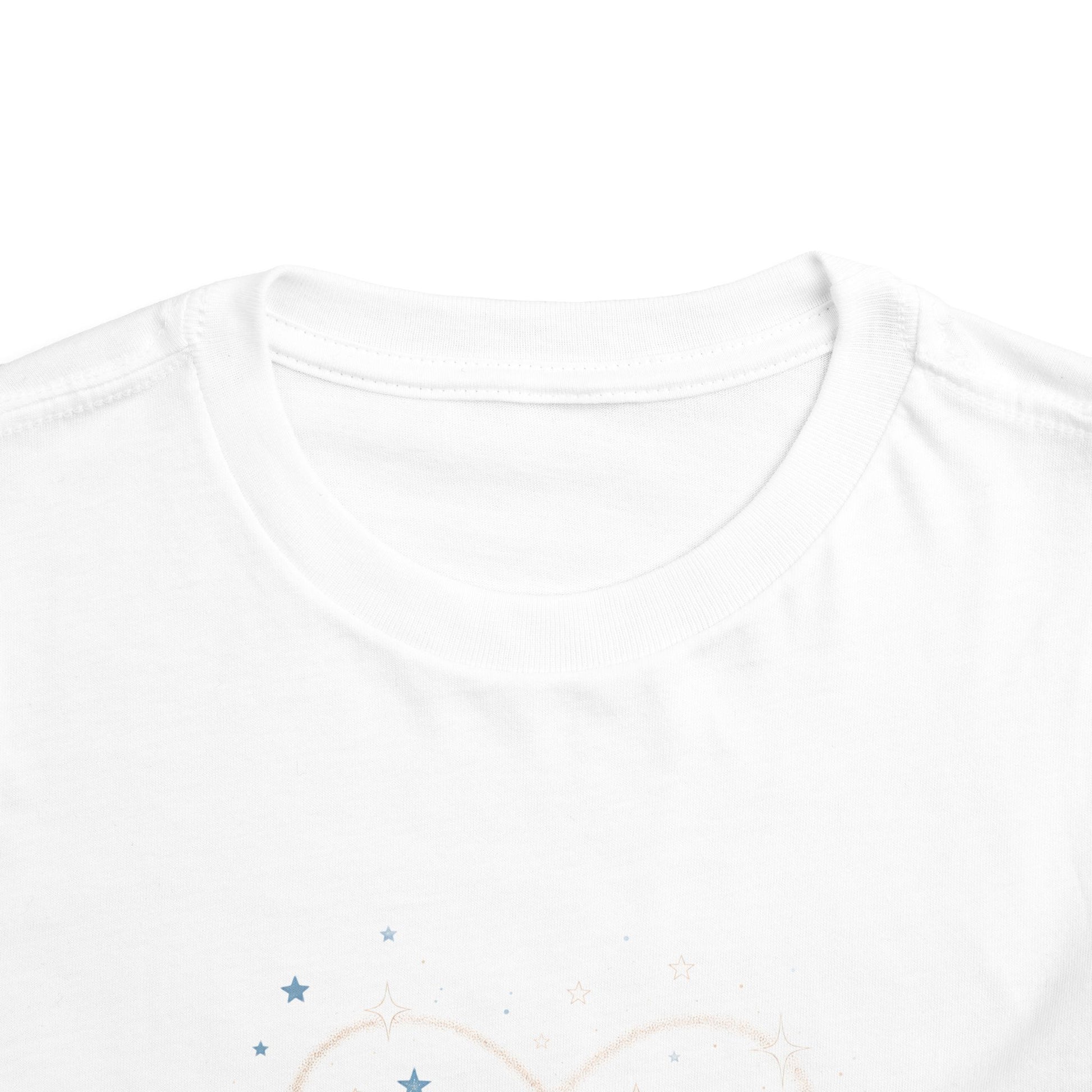 Toddler Tee — Little Fox Gazing at Stars Infinity Design image 7