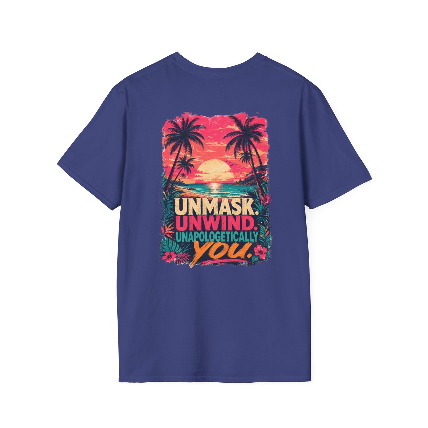 Unmask & Unwind Tropical Graphic Tee