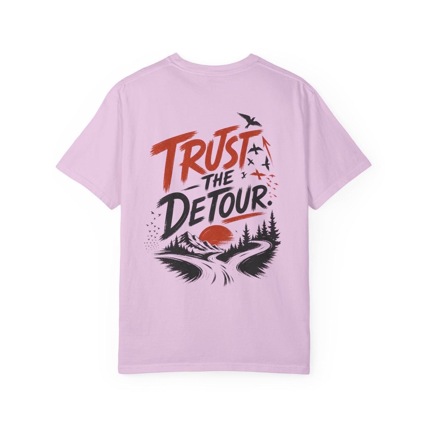 Trust the Detour T-Shirt — ADHD Inspirational Road Trip Graphic Tee