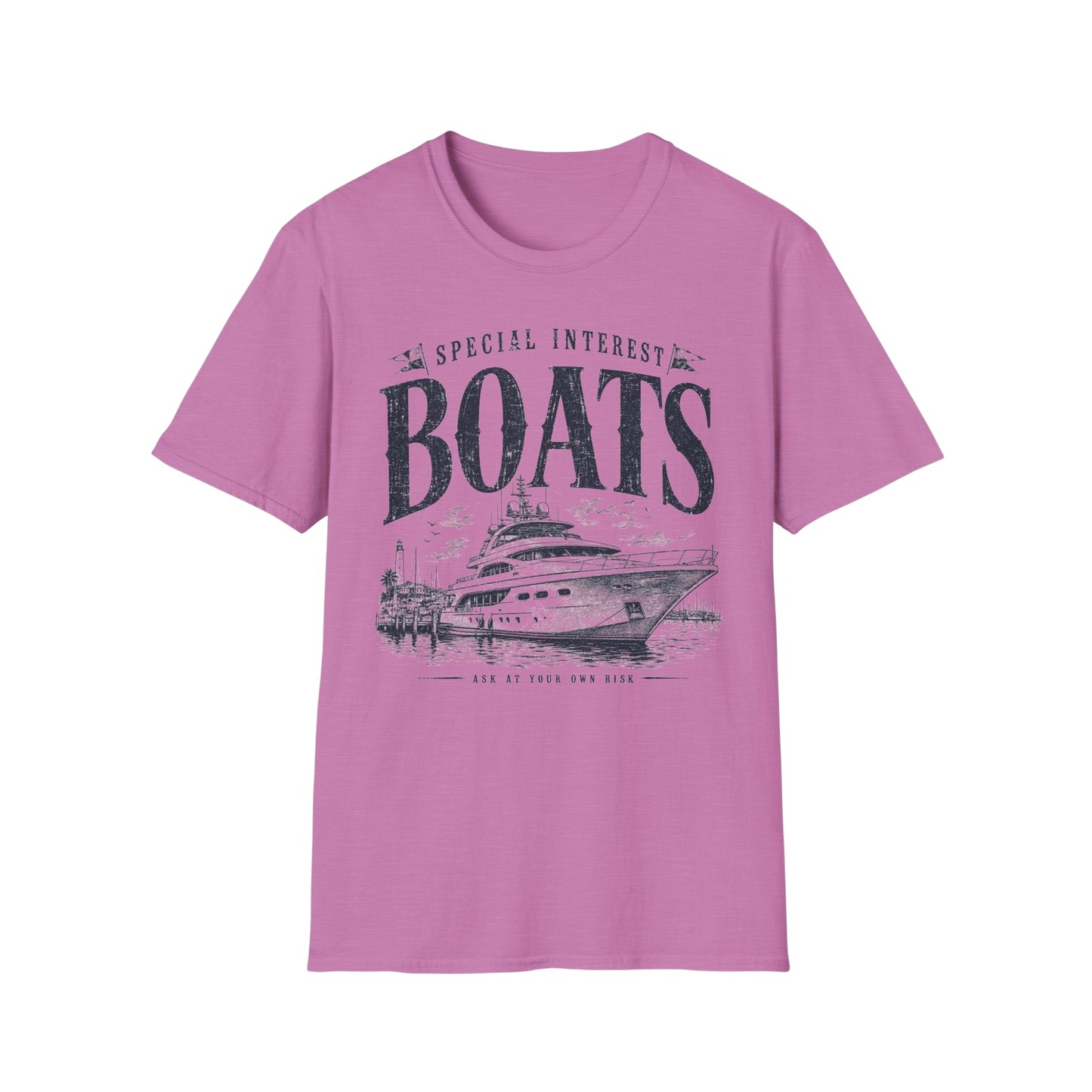 Boats Graphic T-Shirt — 'Special Interest Boats' Vintage Yacht Tee
