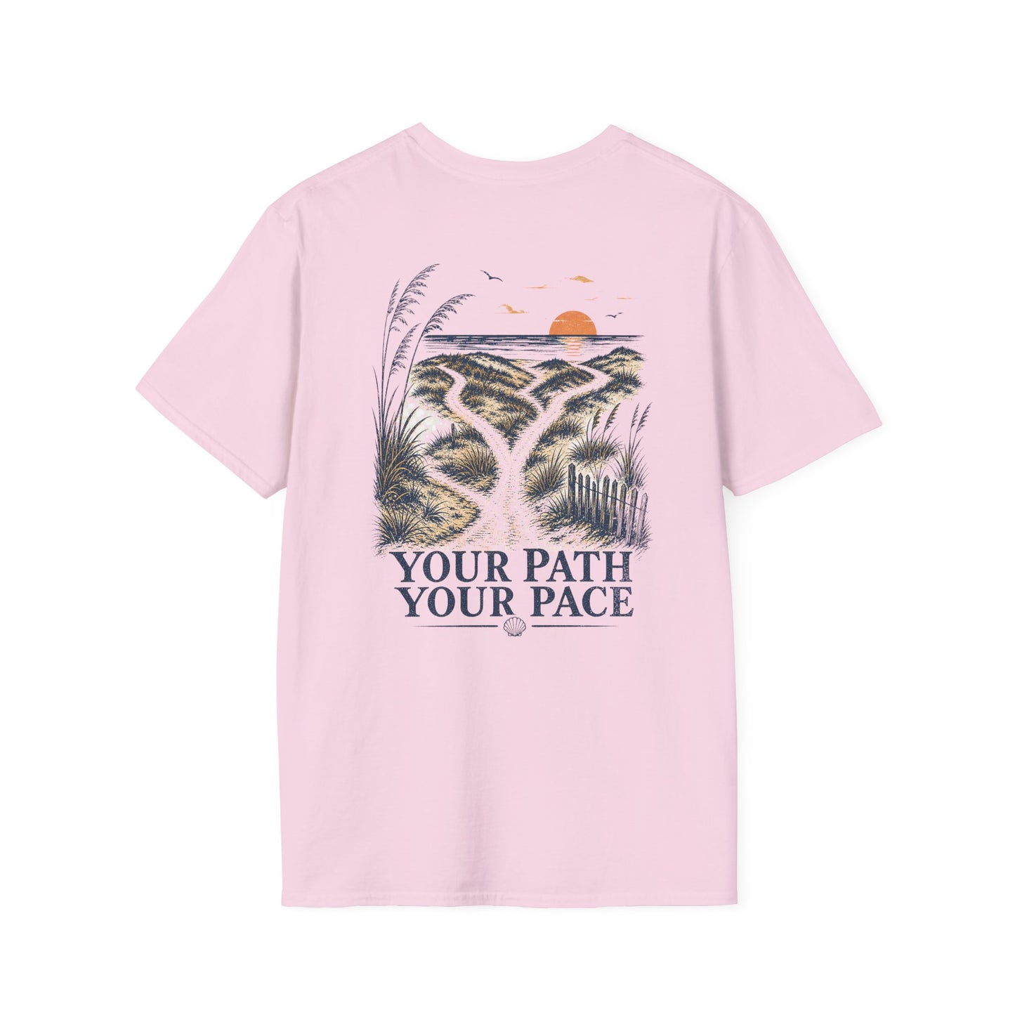 "Your Path Your Pace" Vintage Coastal Graphic Tee