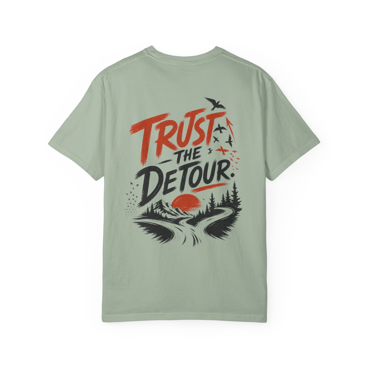 Trust the Detour T-Shirt — ADHD Inspirational Road Trip Graphic Tee