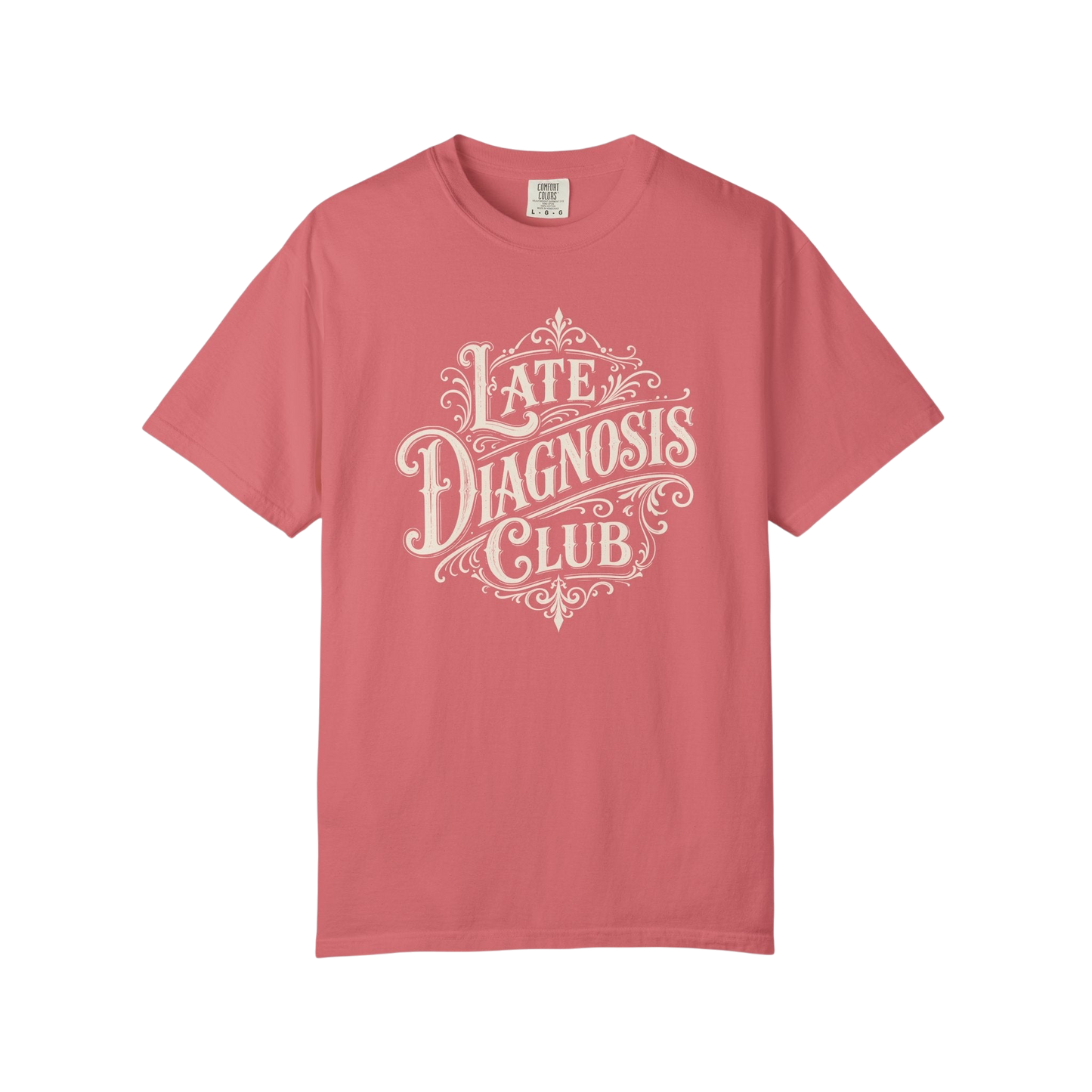 "Late Diagnosis Club" Autism ASD Vintage-Style Graphic Tee