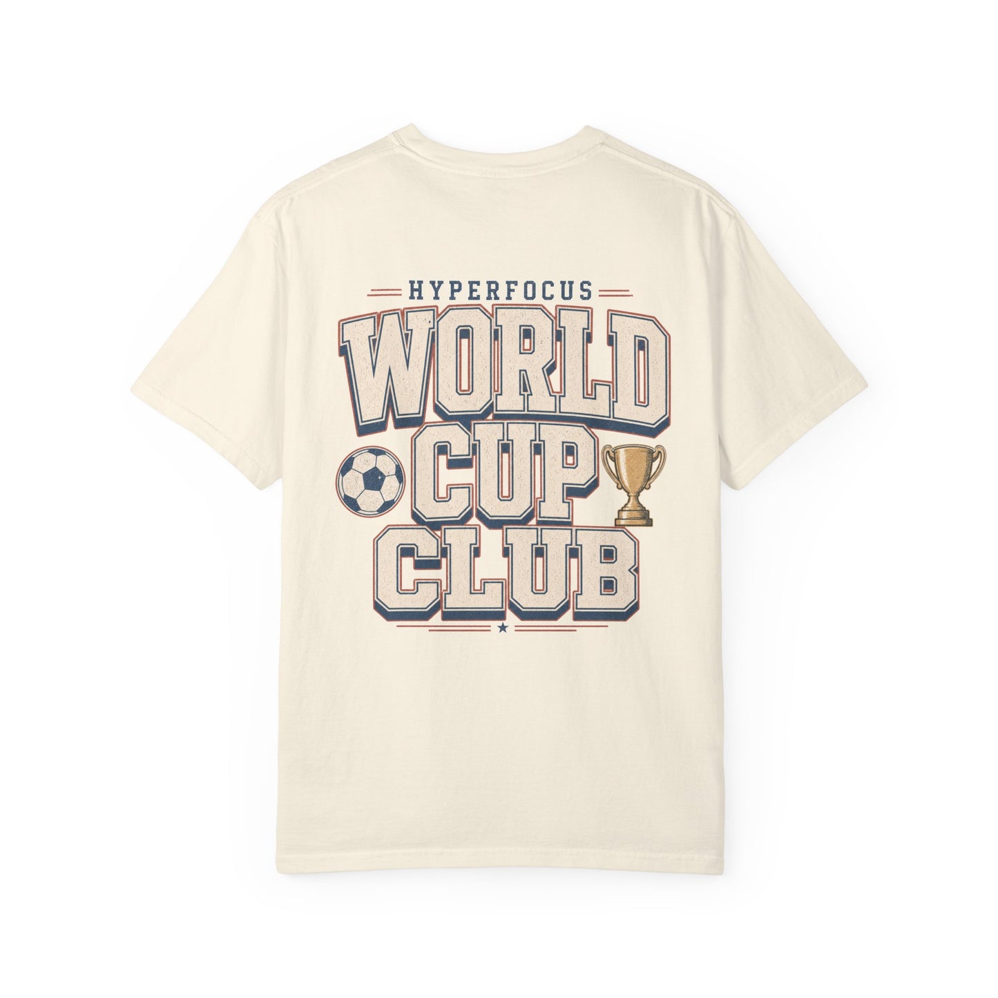 World Cup Club T-Shirt — Retro Soccer Graphic Tee BACK PRINT