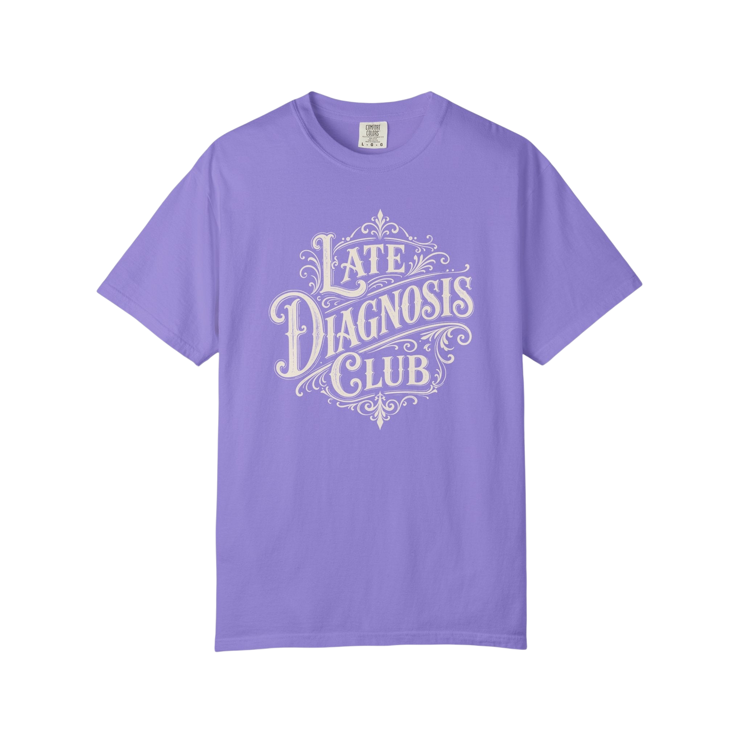 "Late Diagnosis Club" Autism ASD Vintage-Style Graphic Tee