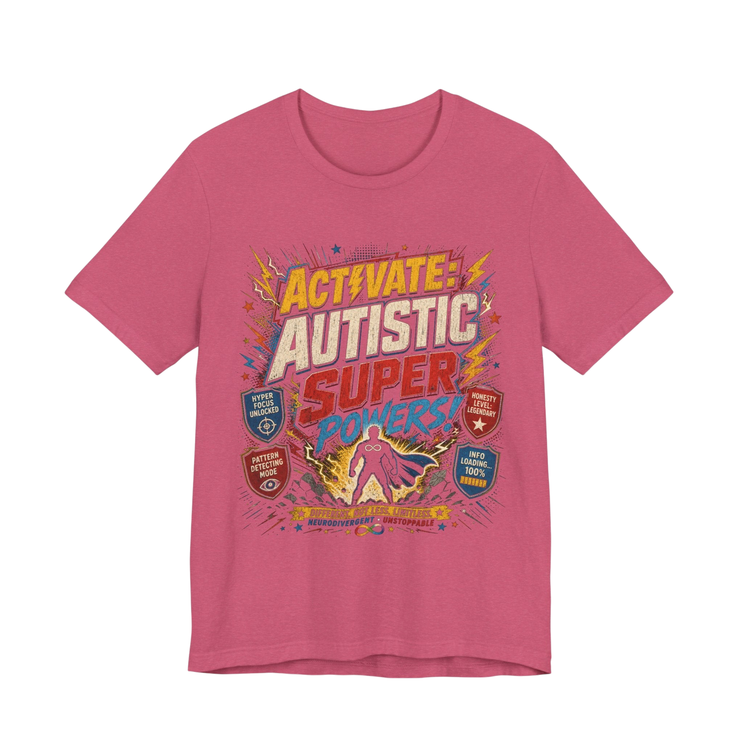 Autistic Superpowers T-Shirt image 18