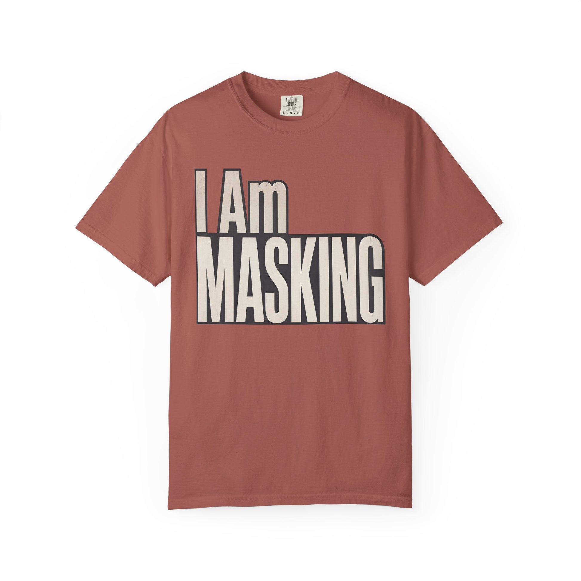 I Am Masking T-Shirt — Bold Retro Graphic Tee for Self-Care &amp; Mask Awareness image 14