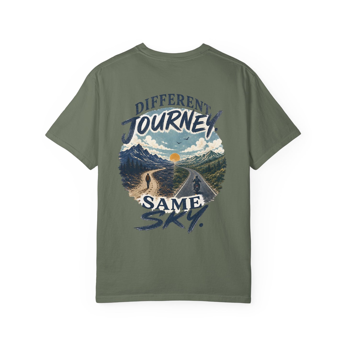 Different Journey Same Sky T-Shirt — Inspirational Autism Graphic Tee