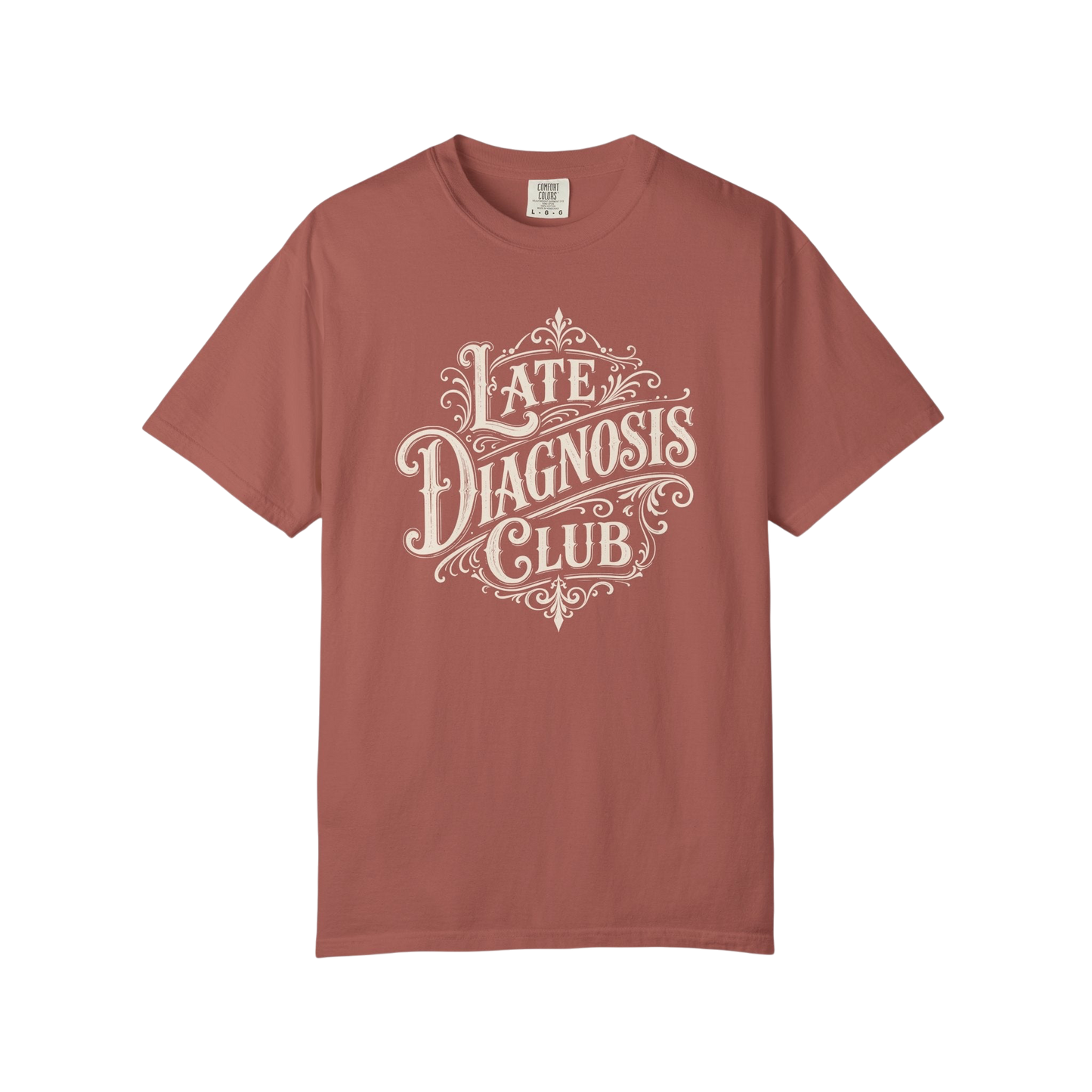 "Late Diagnosis Club" Autism ASD Vintage-Style Graphic Tee