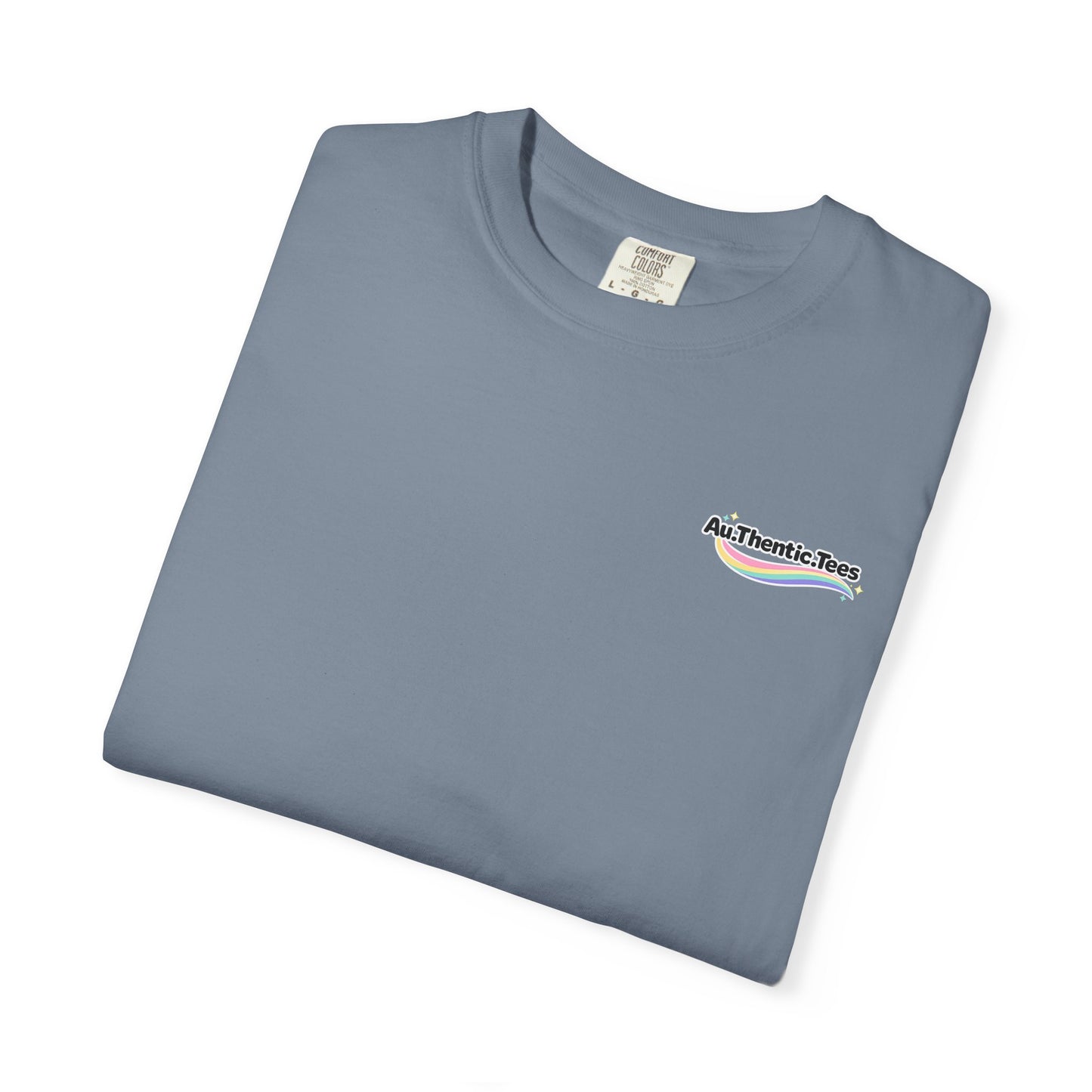 100% Neurospicy T-Shirt — Vintage Train 'Toot Toot' Graphic Tee BACK PRINT