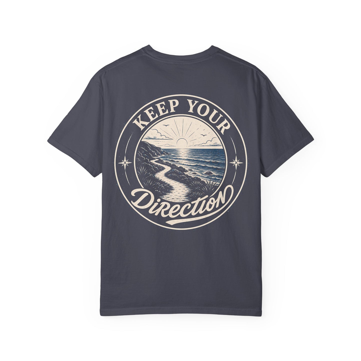 Keep Your Direction Sunset Beach T-Shirt