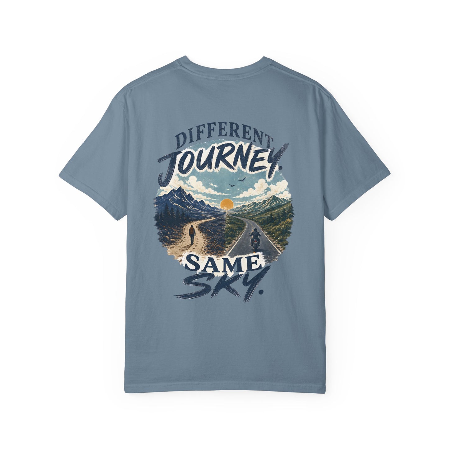 Different Journey Same Sky T-Shirt — Inspirational Autism Graphic Tee