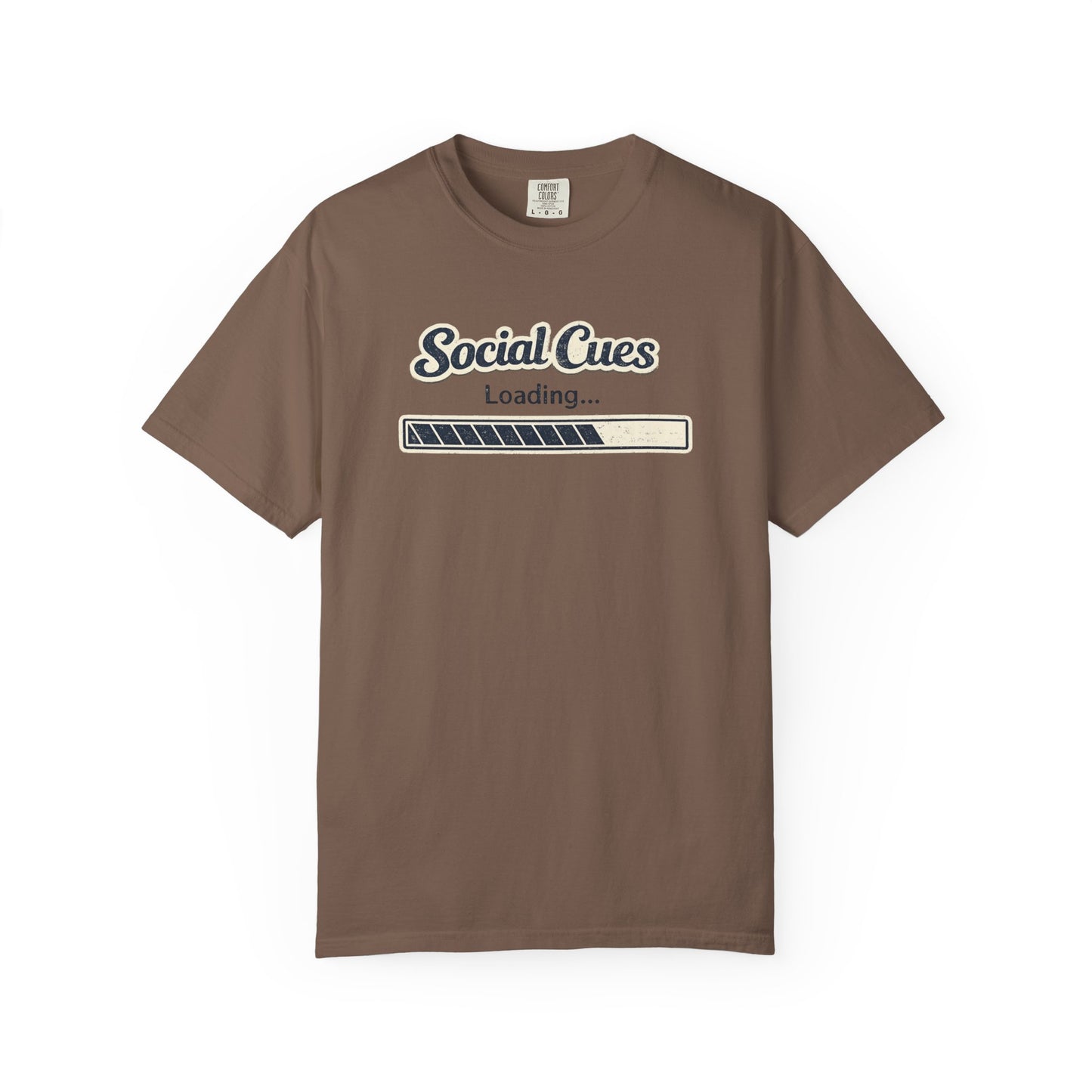 Social Cues Loading T-Shirt — Funny Neurodiversity Tee