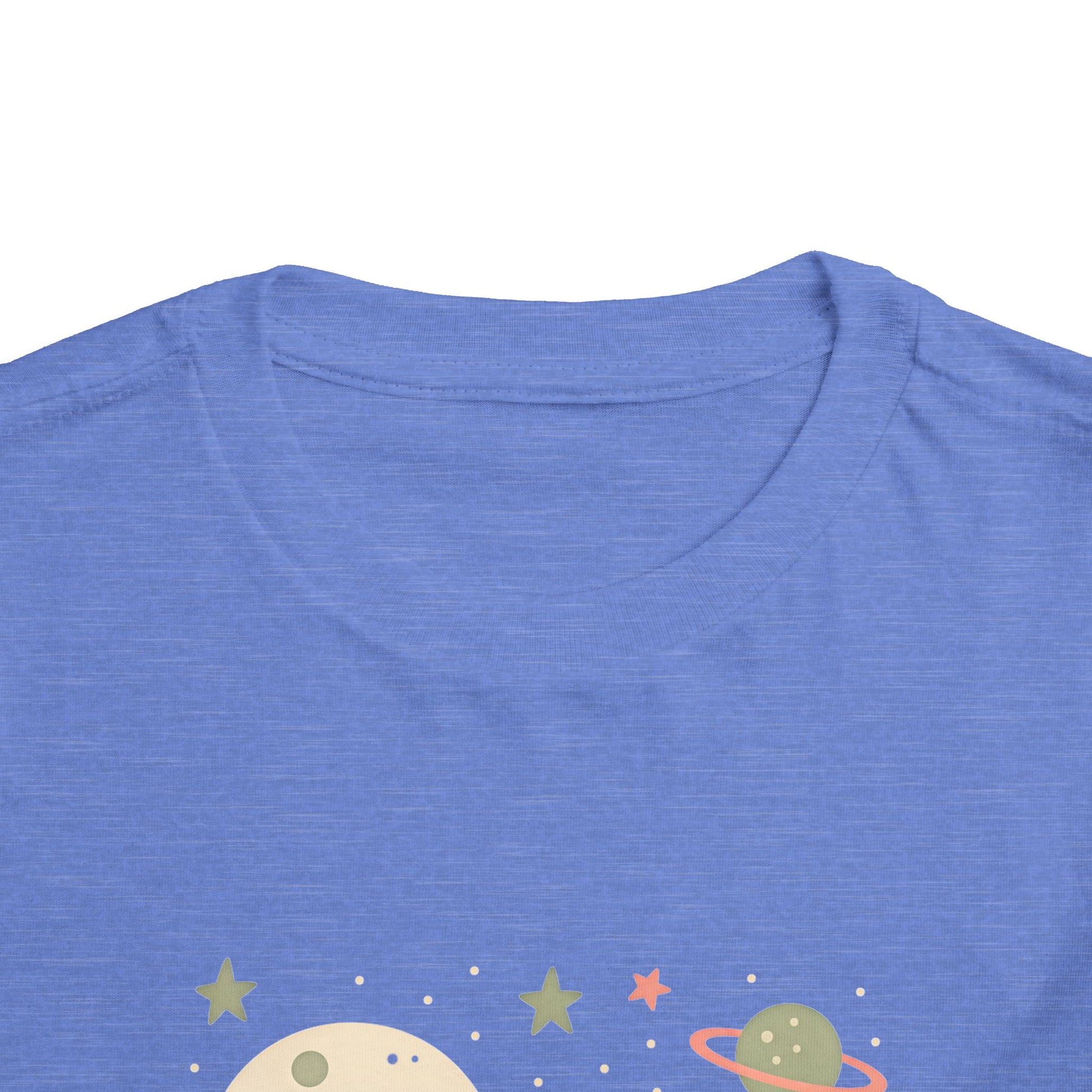 Toddler Tee — "Different Minds Shine Bright" Space Autism Awareness Shirt image 7