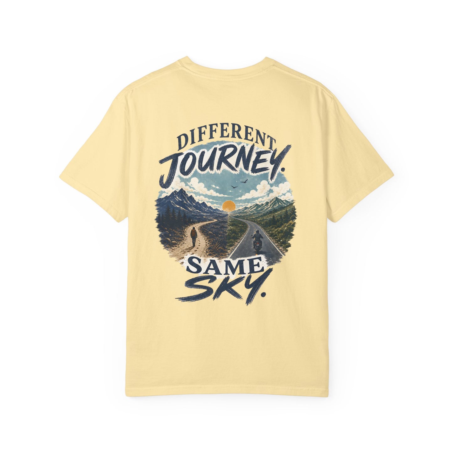 Different Journey Same Sky T-Shirt — Inspirational Autism Graphic Tee