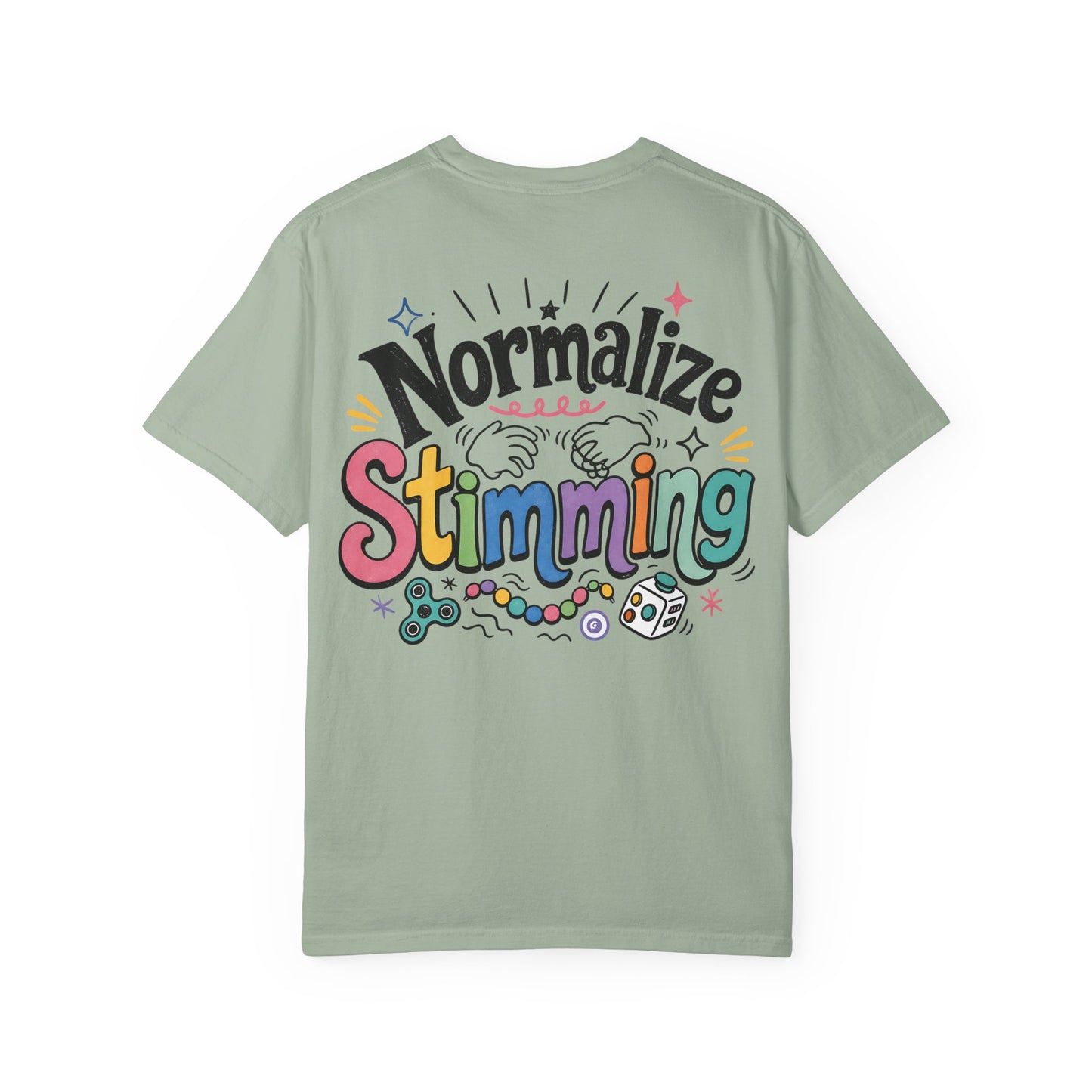Normalize Stimming T-Shirt — Neurodiversity Awareness Graphic Tee
