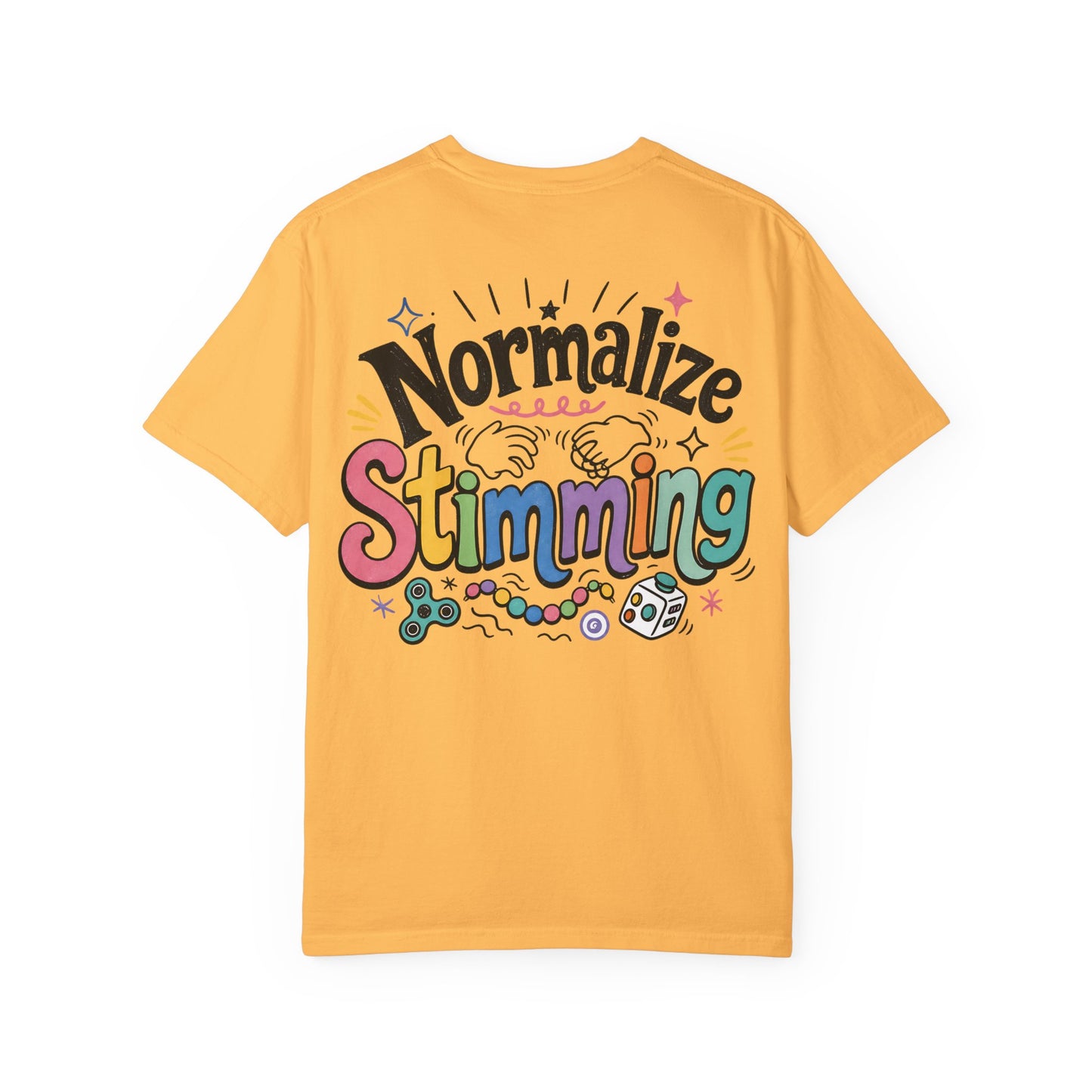 Normalize Stimming T-Shirt — Neurodiversity Awareness Graphic Tee
