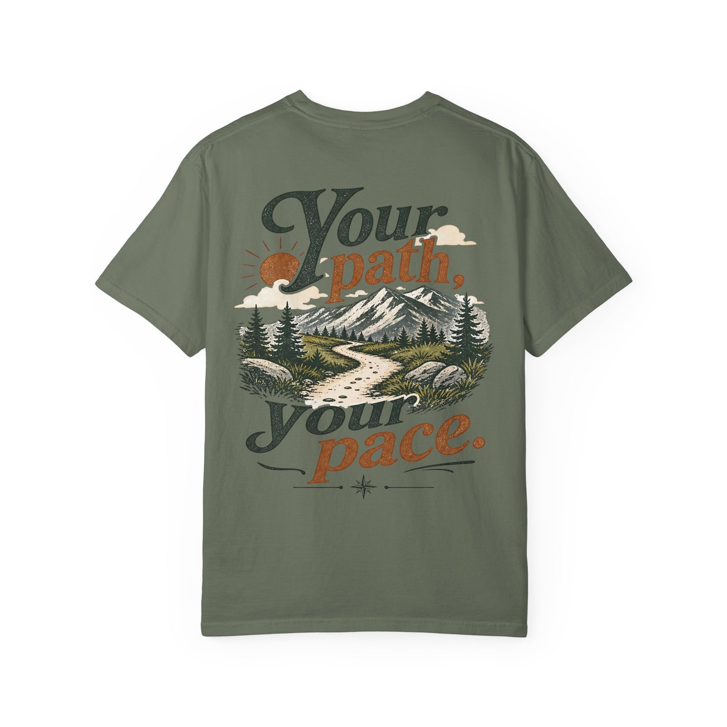 Your Path, Your Pace T-Shirt — Neurodivergent Inspirational Nature Graphic Tee